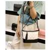 Xiaoxiangfeng leather bag women's new star same stray bag single shoulder messenger chain bag fashionable light luxury