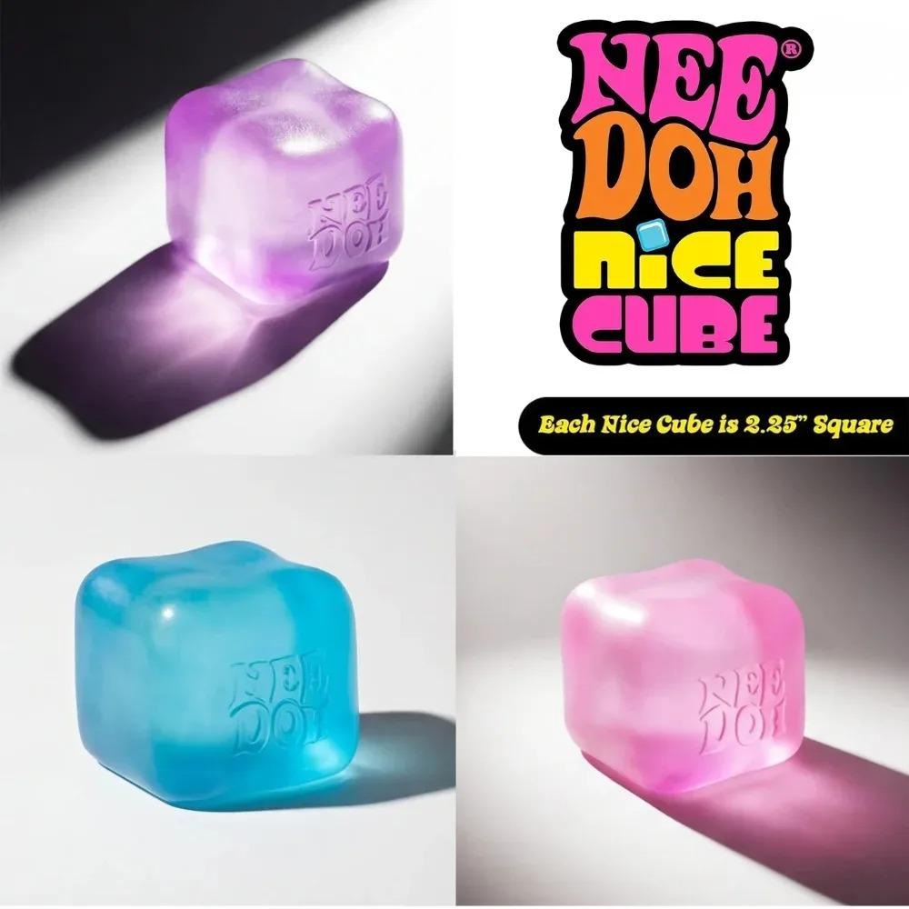 Hot Schylling Needoh Jellyfish & Cube Squish Toy Sensory Toy Anti-Stress Stress Relief Jigsaw Pressure Relief Souvenir For Kids