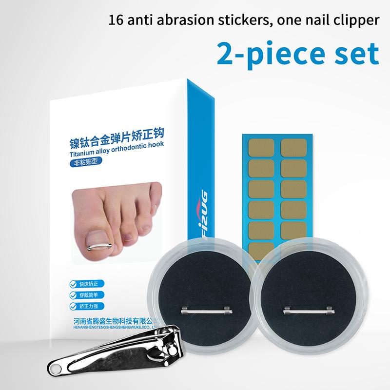 Toe Ingrown Pedicure Nail Buckle Toenails Corrector Foot Nail Correction Tool Straightening Clip Curved Brace Corrector
