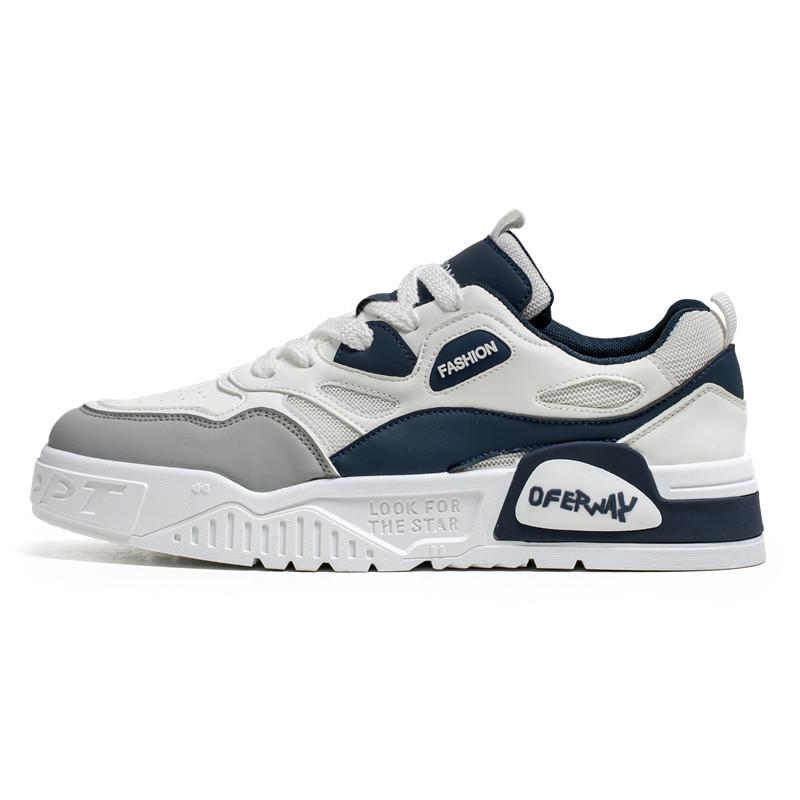 

Men s shoes summer 2025 new mesh breathable hollow young students low-top flat casual shoes sports board shoes 39