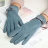 Cold Protection Full Finger Korean Style Mittens Women's Gloves  Gloves German Fleece