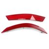 Bandes réfléchissantes pour Mercedes Benz Classe ML W164 2009 2010 2011 Réflecteur de pare-chocs arrière de voiture Bande d'avertissement à lentille rouge 1648200374