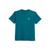 Originals Solid Color Logo Sports Short Sleeve Couple Style Green Men's HE2905