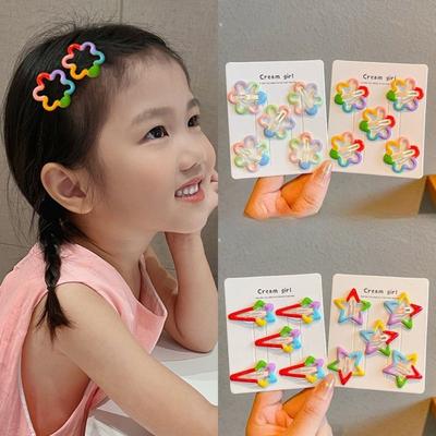 Colorful BB Hair Clip Cute Hairpin Fashion Hair Accessories  Children
