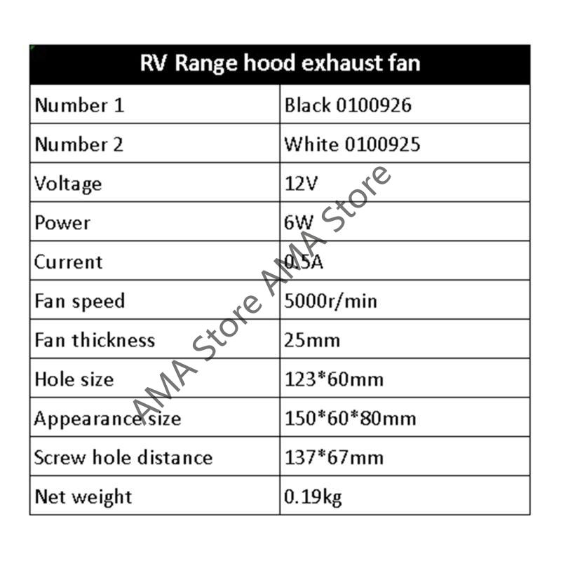 X7JF 12V 6W Caravans Side Air Vent Ventilation Exhaust Fan Easy Installation for Campers Trailer Motorhome Boats Marine Yacht