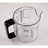 PEARL METAL Blacks C-8621 Heat-Resistant Measuring Cup, Dishwasher Safe, Made In Japan, 200ml