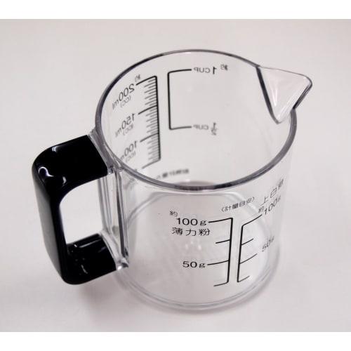 PEARL METAL Blacks C-8621 Heat-Resistant Measuring Cup, Dishwasher Safe, Made In Japan, 200ml
