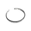 1pc silver starlight wideface bracelet female sterling silver niche retro light luxury fashion cold wind jewelry gifts