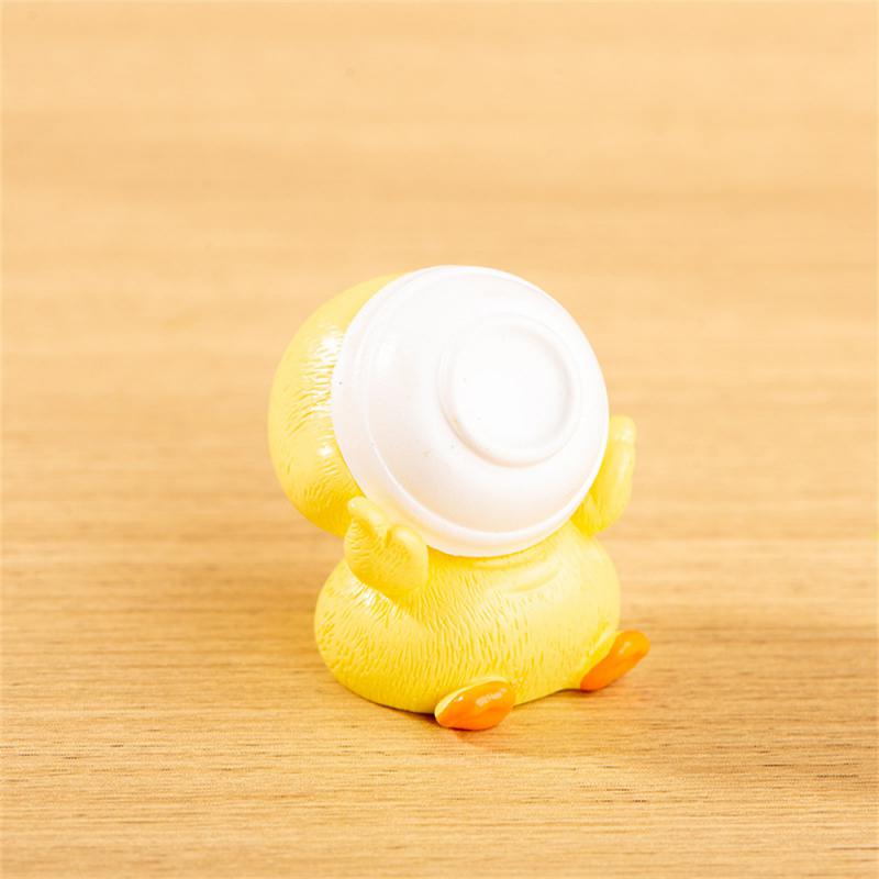 Kuchyňské ozdoby na kachny Snadné přenášení Jedinečné a roztomilé užitečné Výstižné dekorace do auta Malé žluté ozdoby na kachny mají mnoho využití