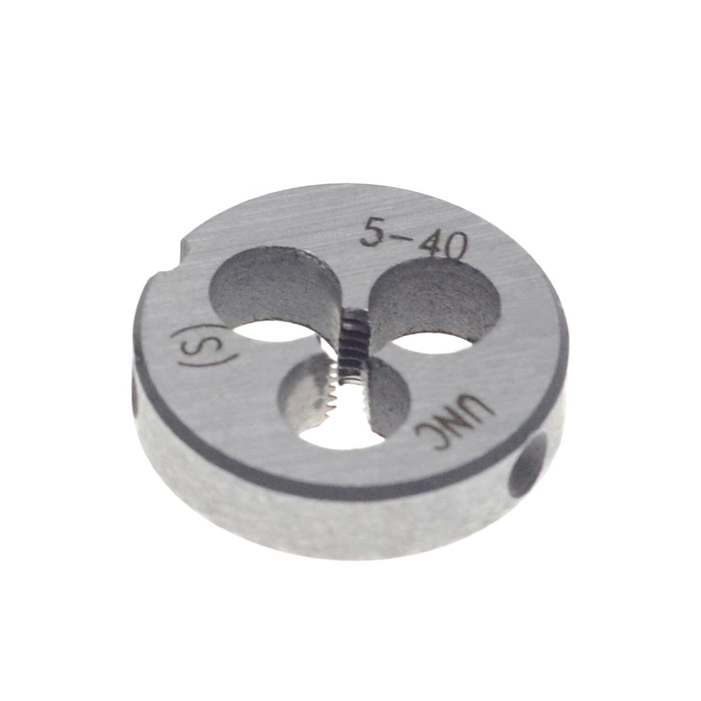 Die Set Tap Silver Threading Tool HSS Hand Tap Drill Set Right-Hand Thread 5-40 for unc Cutting Tools Hand Tool