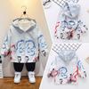 Boys Handsome Coat 2025 Spring and Autumn Children's Casual Hooded Hardshell Jacket