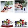 Detailed Teen Titans Go Figurine Collection Including Robin Raven Beast Boy Starfire Set