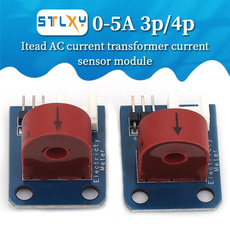 Itead AC Current Transformer 5V Current Sensor Module 0-5A With 3P/4P Interface