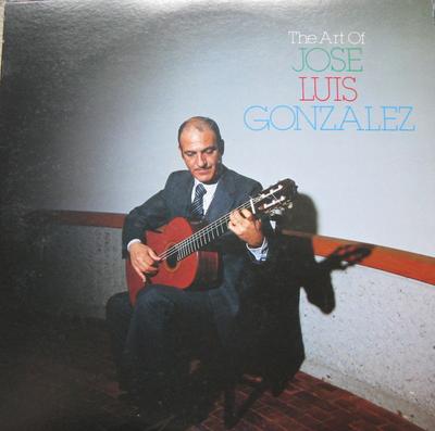 LP-skiva JOSE LUIS GONZALEZ - Art Of Jose Luis Gonzalez Vol. 1 28AC1184 CBS SONY 1981 Japan Obi Klassisk Begagnad