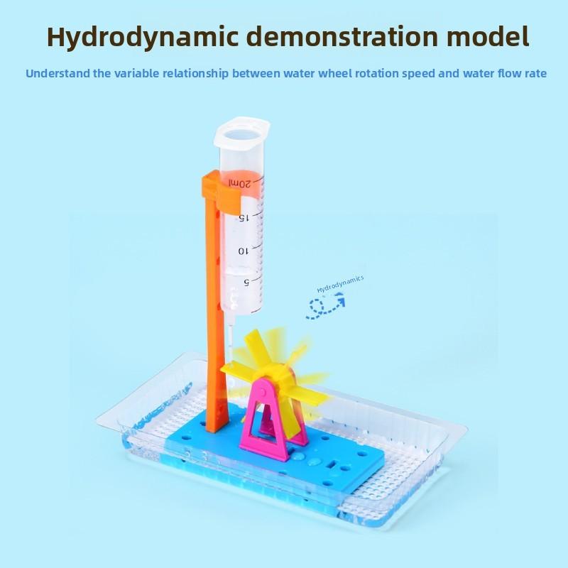 Simulated Water Turbine Assembly Material Set For Kids Diy Physics Educational Toy Source Factory