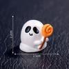 Halloween Ghost Pumpkin Figurine Micro-landscape Decorative Accessories Mini Ornaments