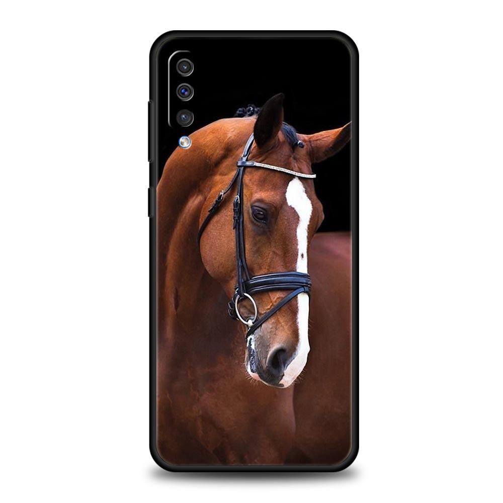Horse Phone Case For Samsung Galaxy A56 A36 A26 A34 A17 A16 A06 A14 A12 A54 A72 A70 A30 A24 A22 5G A20e A52 A50 A40 A32 4G Cover