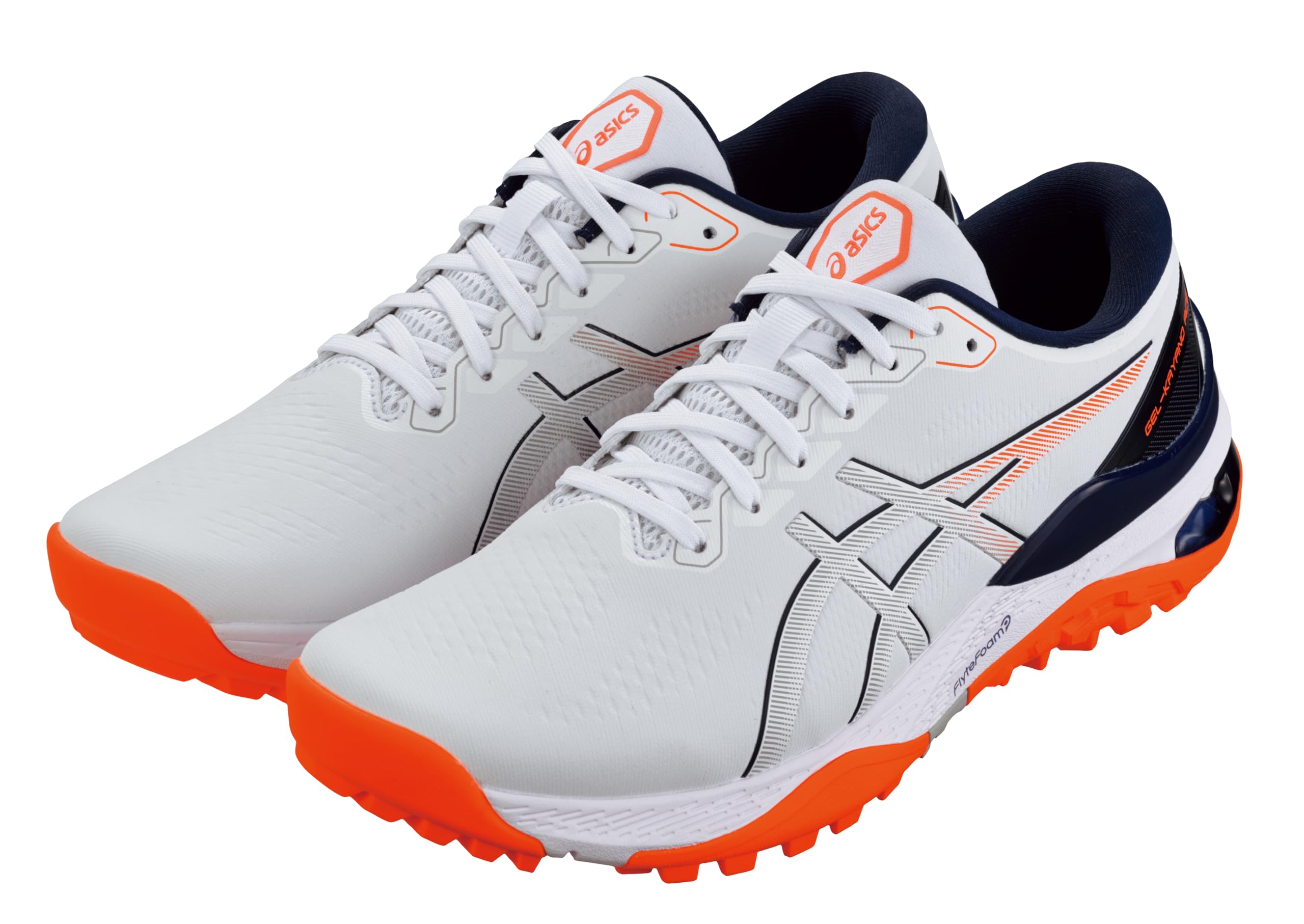 

ASICS ACE2 Golf Shoes 1111A243 102 Orange GEL-KAYANO White/Shocking 28.0cm