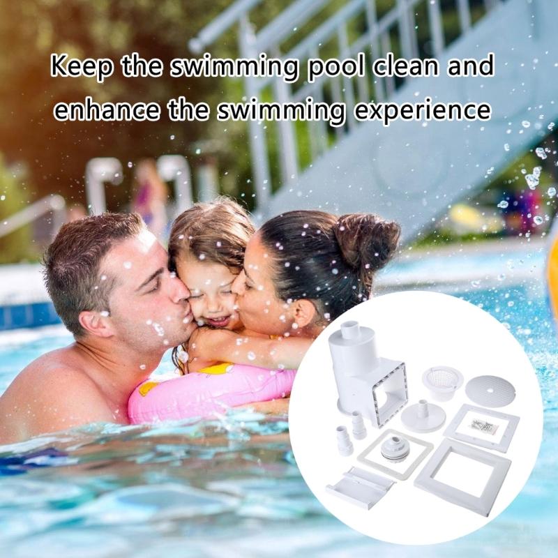 Pool-Oberflächenkescher-Sets für ein verbessertes Schwimmerlebnis Einfach zu installierende Skimmer-Sets