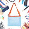 Foldable Sand Away Beach Mesh Bag for Kids, Portable Storage Bag for Beach Toys & Clothes, Versatile Organizer Also Used As Women Cosmetic Makeup Bag