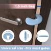 Easy Install Door Bang Stopper Pet Friendly Silicone Doorstop Flexible Door Pinch Guard  Cat