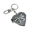 Lovely Bowknot Love Heart Charm Pendant Portable and Sturdy Acrylics Alloy Keychain Accessory for Fashionable Women