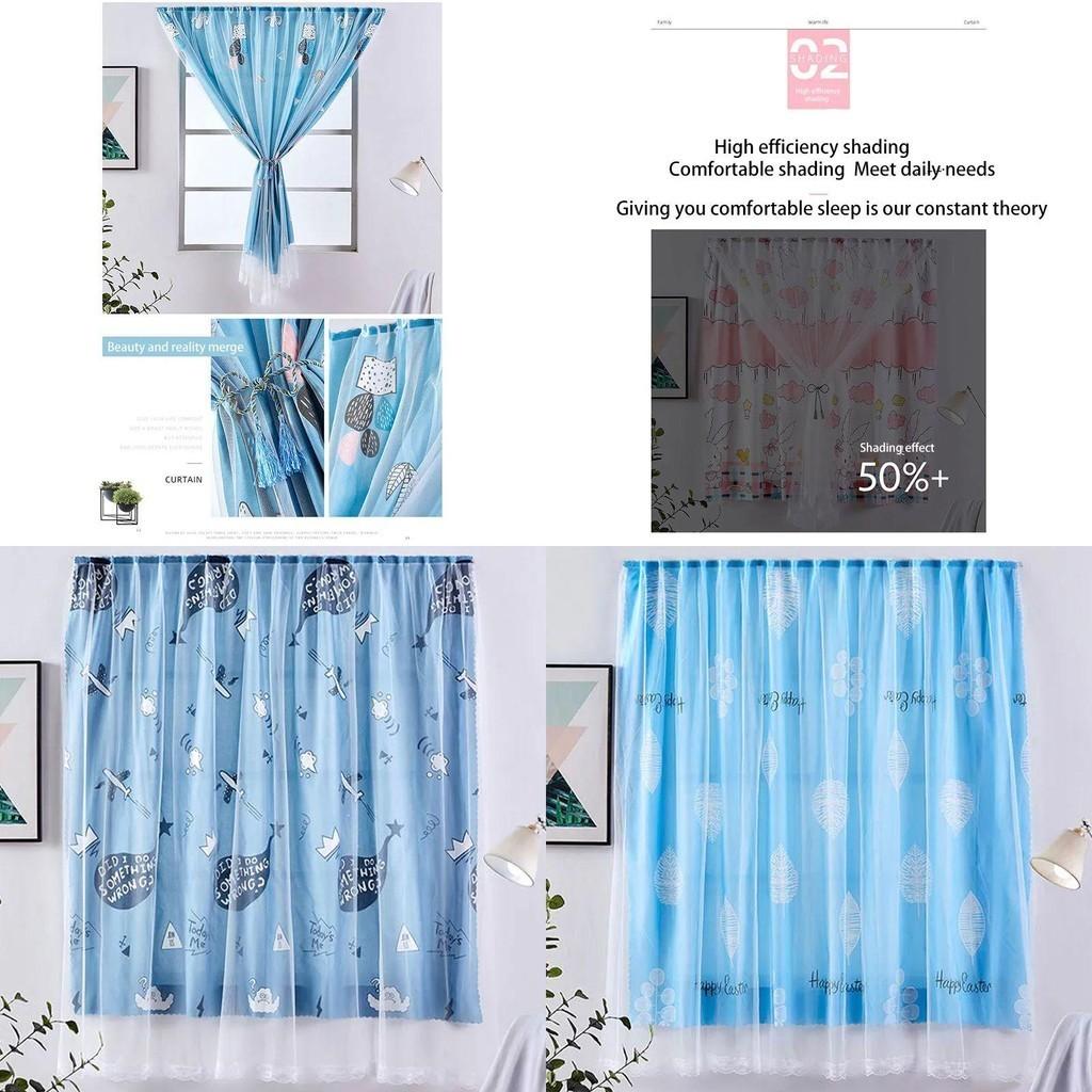 Soft And Breathable Velcro Curtain Window Self Adhesive Blackout Drapes For Modern Home Furnishings