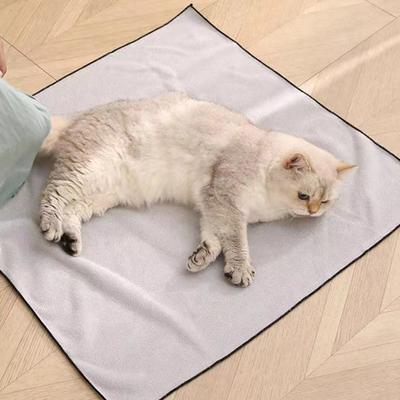 Cat Grooming Wrap Self-Adhesive Cat Nail Clipping Cleaning Restraint Bag Anti-Bite Anti-Scratch Anti-Escape Cat Calming Wrap for Medicine