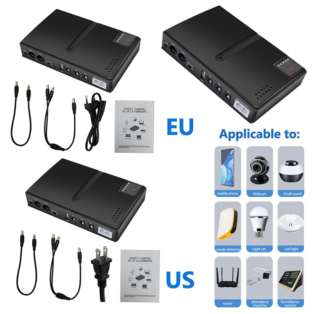 

DC1036P DC UPS Джерело безперебійного живлення постійного струму 5V9V12V 36W 10400mah DC UPS Аварійне джерело живлення для мобільного телефону з маршрутизатором