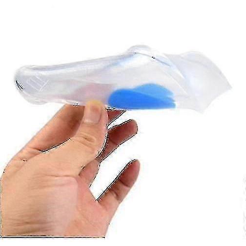 3 Paar Gel-Fersenschalen Plantarfasziitis Einlagen - Silikon-Gel-Fersenpolster für Fersenschmerzen, Fersensporn & Achillesschmerzen