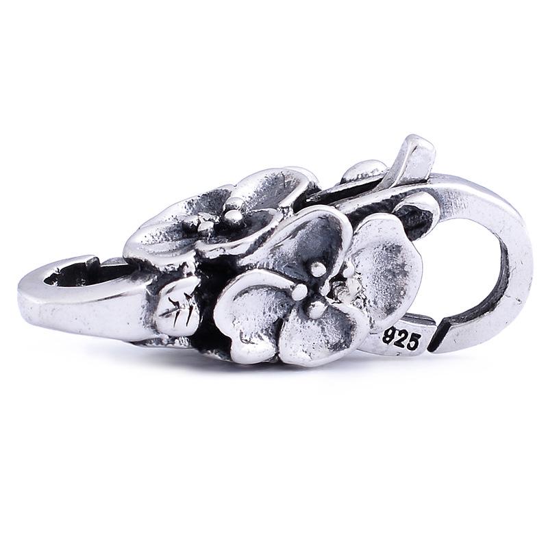 

Застежка двойного открытия из стерлингового серебра 925 пробы для браслетов и ожерелий