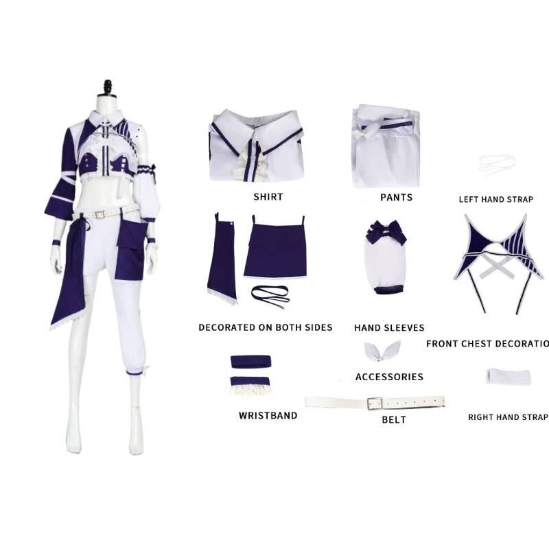 Kobo Cosplay Kanaeru Costume Party Anime Fan Role Playing Girl Festival Clothing