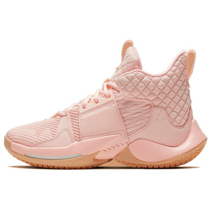 

Air Jordan Почему бы не Zer0.2 PF Коралловые мужские кроссовки розовые BV6352-600