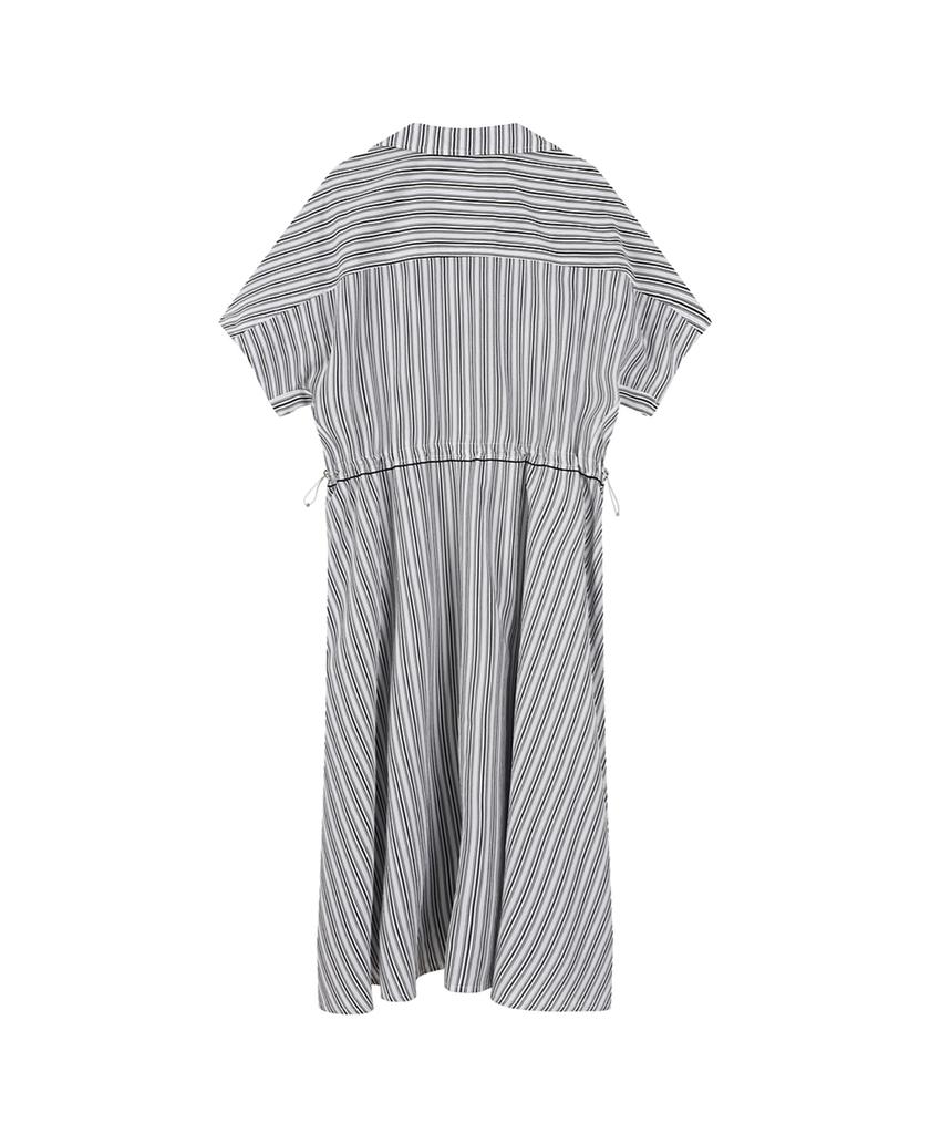 Raphael Sorob Striped Long Dress