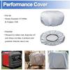 Generator Cover Silver Waterproof Dustproof Sunproof Cover Fits for EU3000is and Predator 3500