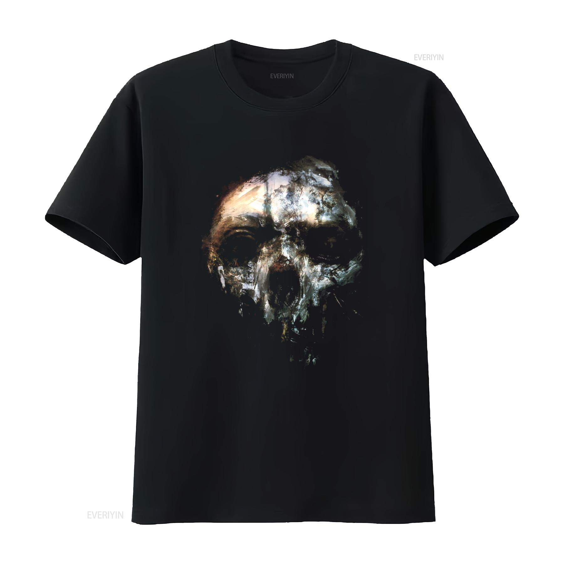 

New North Star of Nija Melodic Death Metal Orbit Culture Skull Print T Shirt Size S 2XL vintage Washed Stylish Versatile Casual 4XL