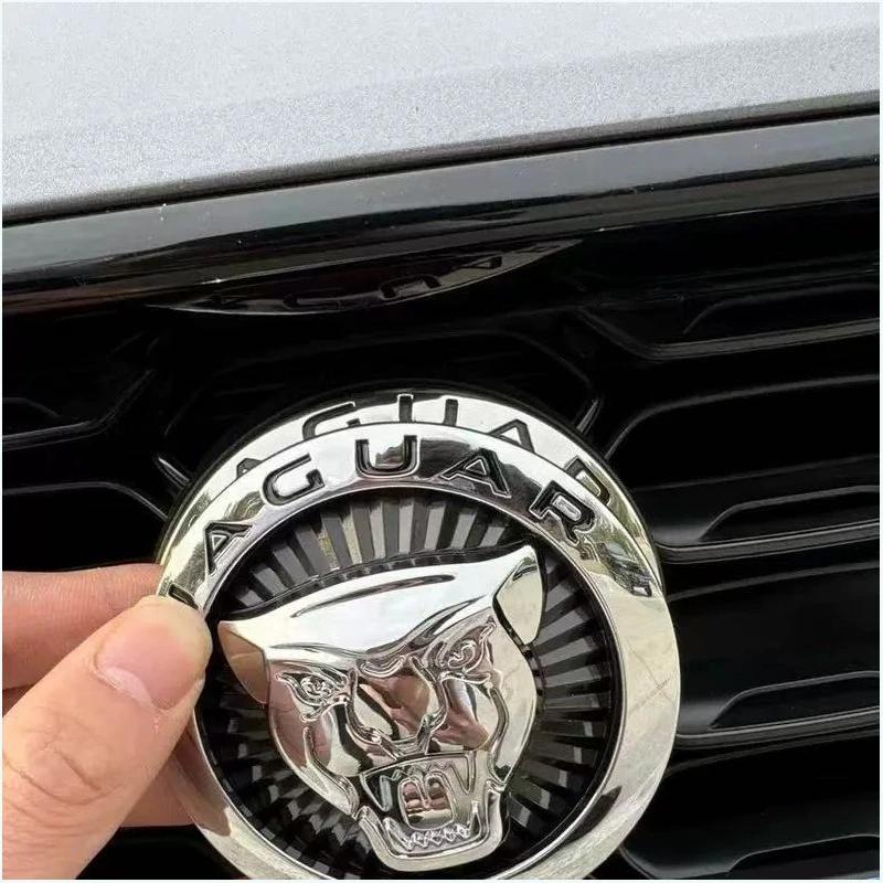 Nuevo Logo Frontal Trasero de Coche Emblema de Rejilla Automática Pegatina Accesorios Jaguar X S F XF XE XJ XK XEL XFL XJL XJ6 XJS XKR XFR Tipo F Pac HH1
