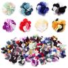 10pcs 2.5cm Cloth Fabric Flower Three Colors Handmade Artificial Flowers For DIY Wedding Party Clothing Headwear Decor Supplies