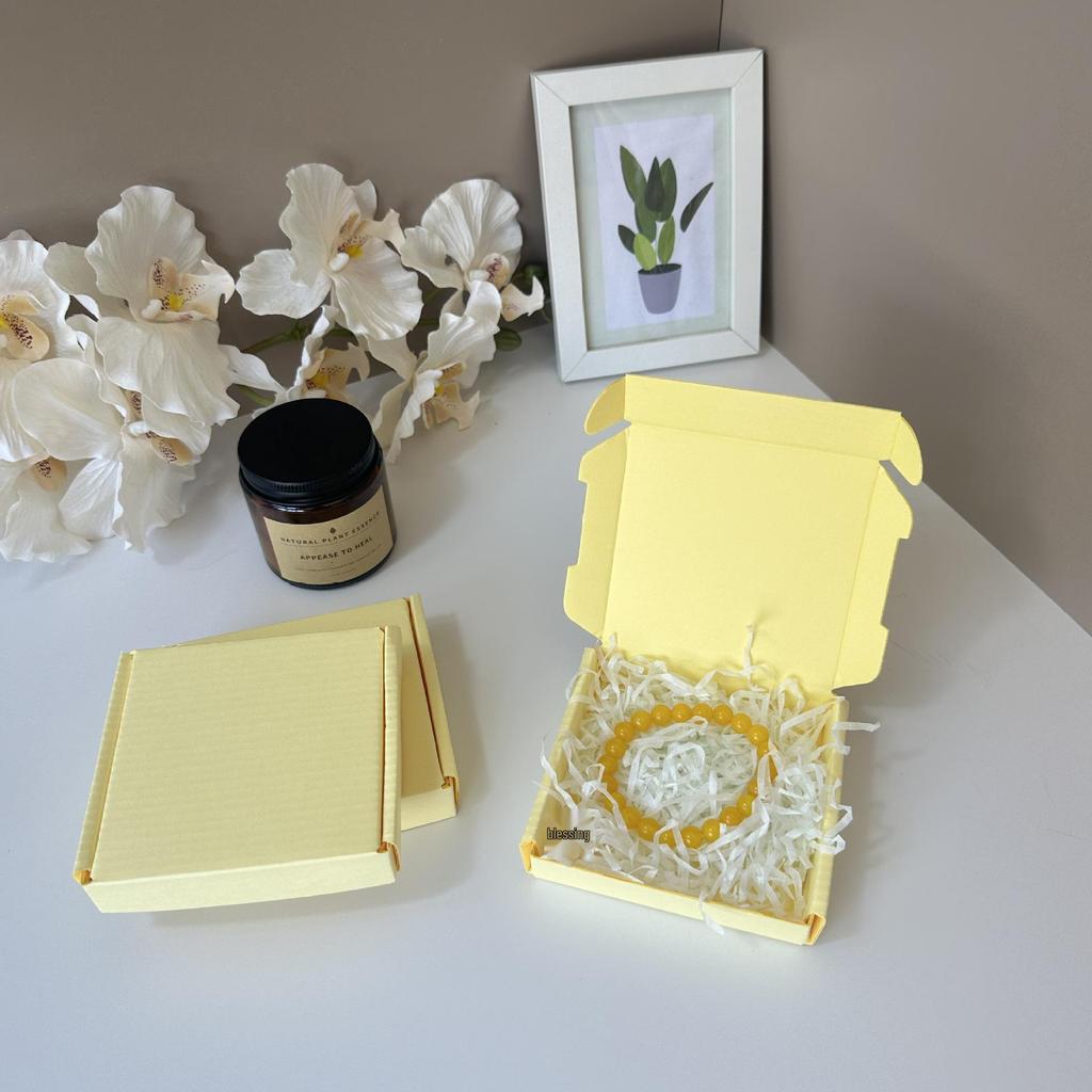 Macaron Airplane Box Nail Art Accessories and Small Cards Packaging