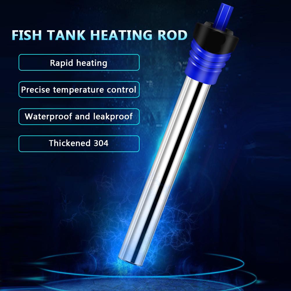 Buy Stainless Steel Heating Rod Fish Tank Heater Constant Temperature