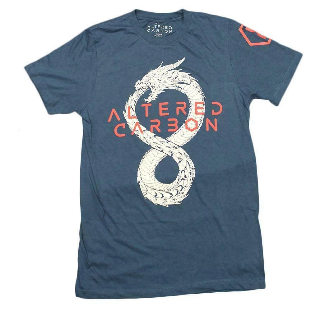 Altered Carbon Mens Blue Dragon Netflix Skydance Show Tee T Shirt New Small XL