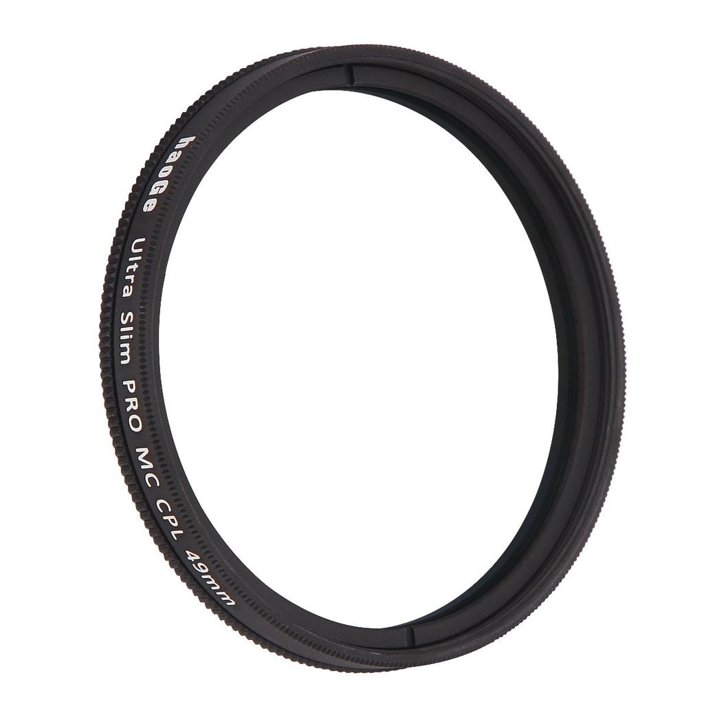 Haoge 49mm MC CPL Circular Polarizer Polarizing Lens Filter for Tamron Digital Camera DSLR Lenses Multi-Coated Canon, Nikon, Sony, Minolta, Pentax,
