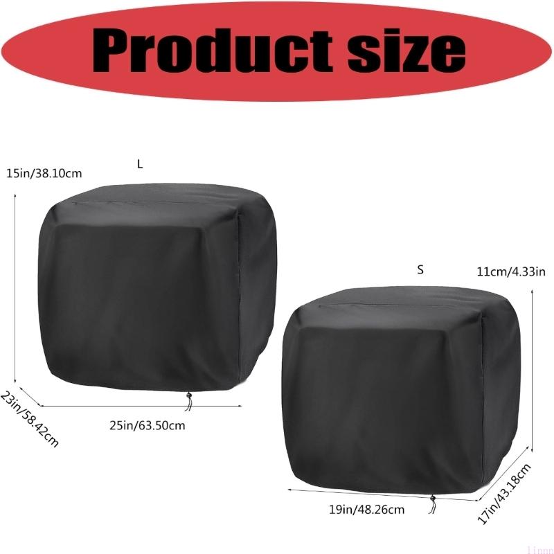Premium Pizza Oven Protectors Tear Proof Polyester Materials Kitchen Oven Cover For Indoor And Outdoor Use