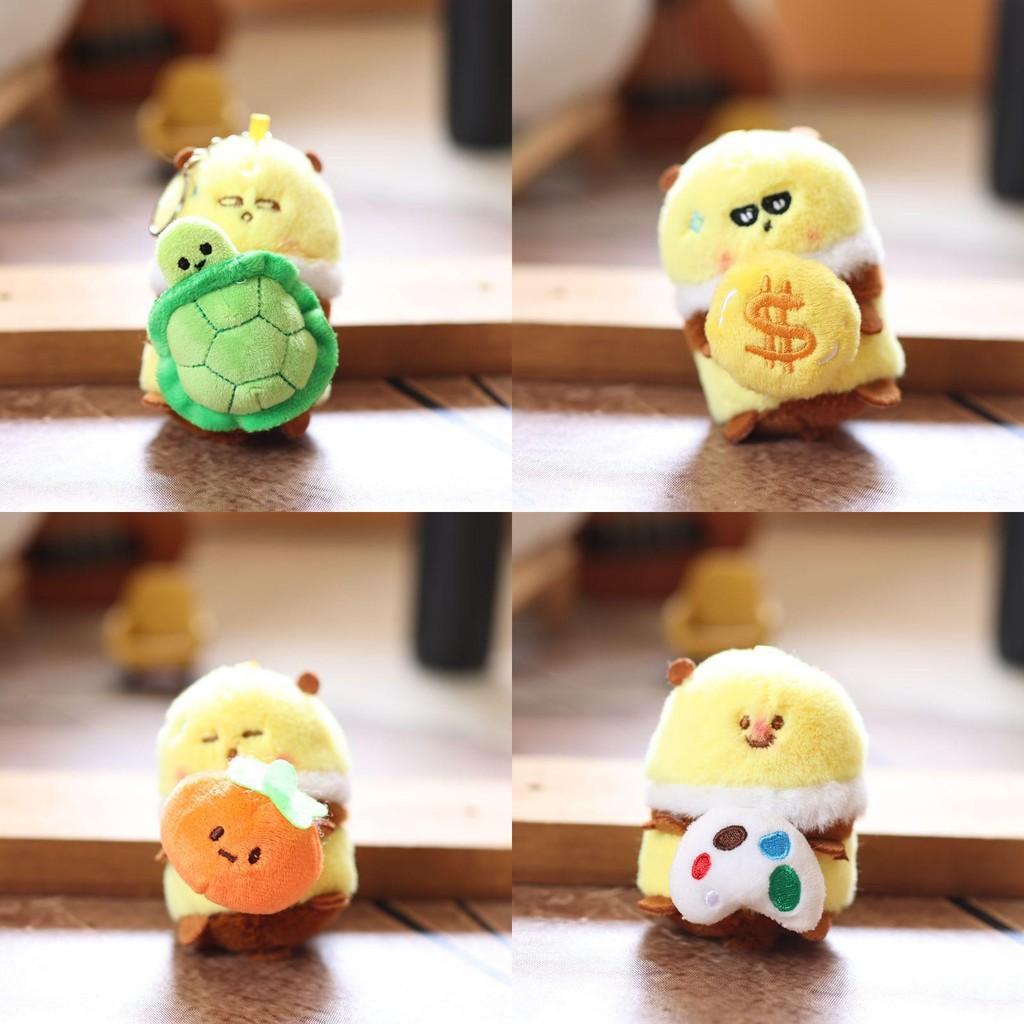 Plush Bee Adorable Keychain Toy Animal Stuffed Doll Bag Pendant Decoration Gift