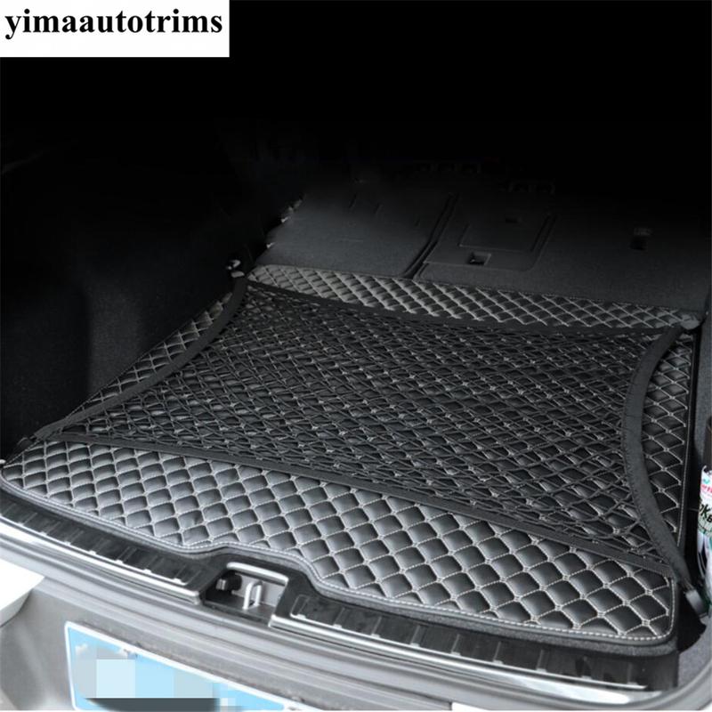 Car Rear Tail Trunk Luggage Mesh Net Storage Bag Organizer Cargo Network Accessories Interior Fit For VOLVO XC40 2018 - 2025