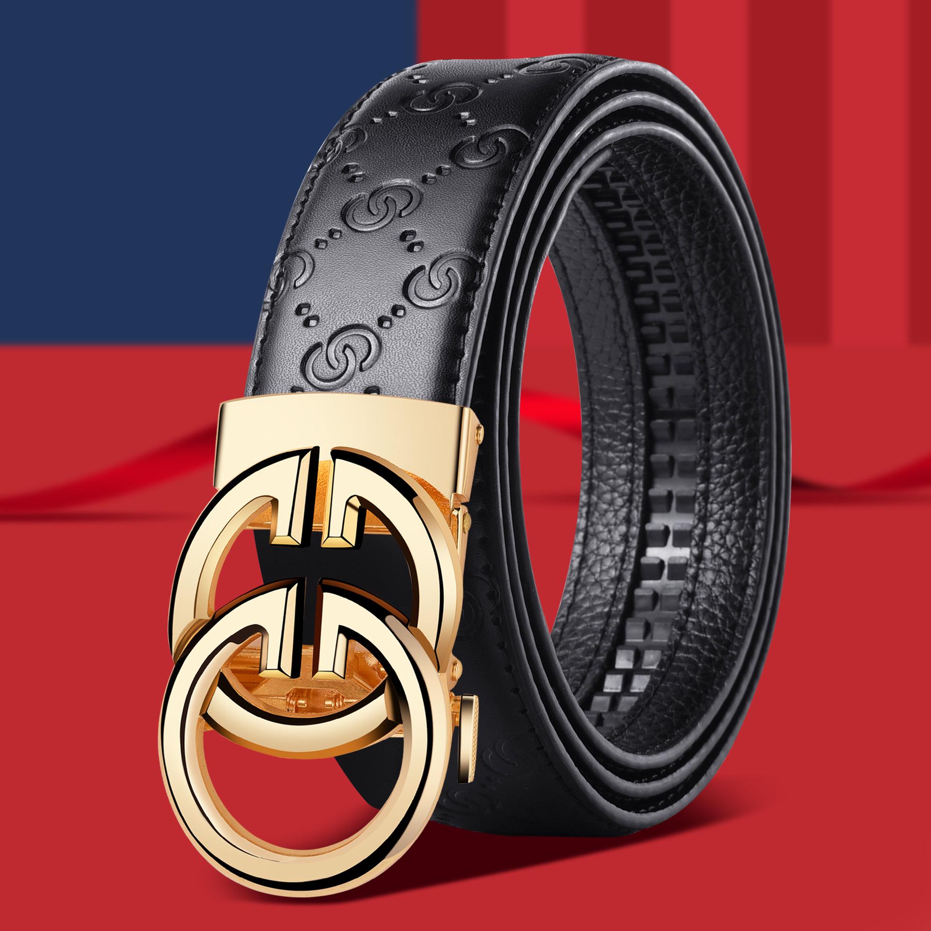 

Paul Men s High-End Automatic Buckle Casual Fashion Waist Belt 120cm