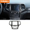 SHINEKA Carbon Fiber Stickers For Jeep Grand Cherokee Car Interior Decoration Cover Accessories For Jeep Grand Cherokee