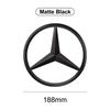 3D Car Front Hood Emblem Bonnet Sticker Rear Trunk Badge Decal For Mercedes Benz AMG E S C A B Class GLE GLS CLA CLE GLC CLS GLA BJ1