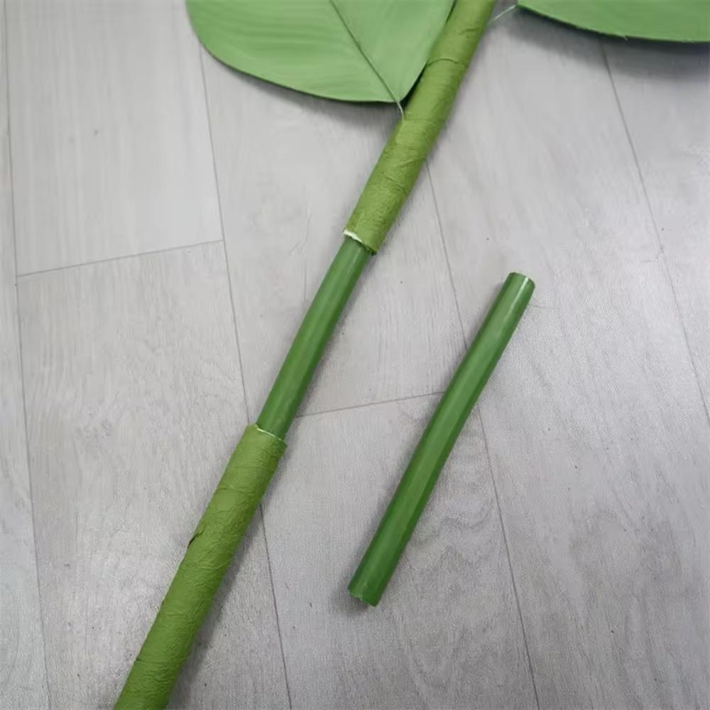 Symulacja Sztuczny Stojak na Kwiaty Maszt PVC Gigantyczne Kwiaty Maszt Nowe Zielone Liście Łodyga Kwiatowa