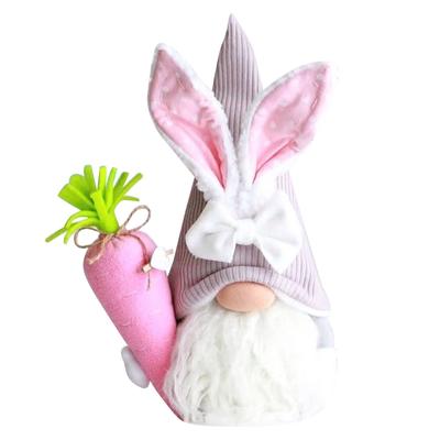 Easter Gnome Plush Elf Decorations, Handmade Gnome Bunny Faceless Doll Easter Ornaments, Spring Home Easter Decor Ornament Gifts